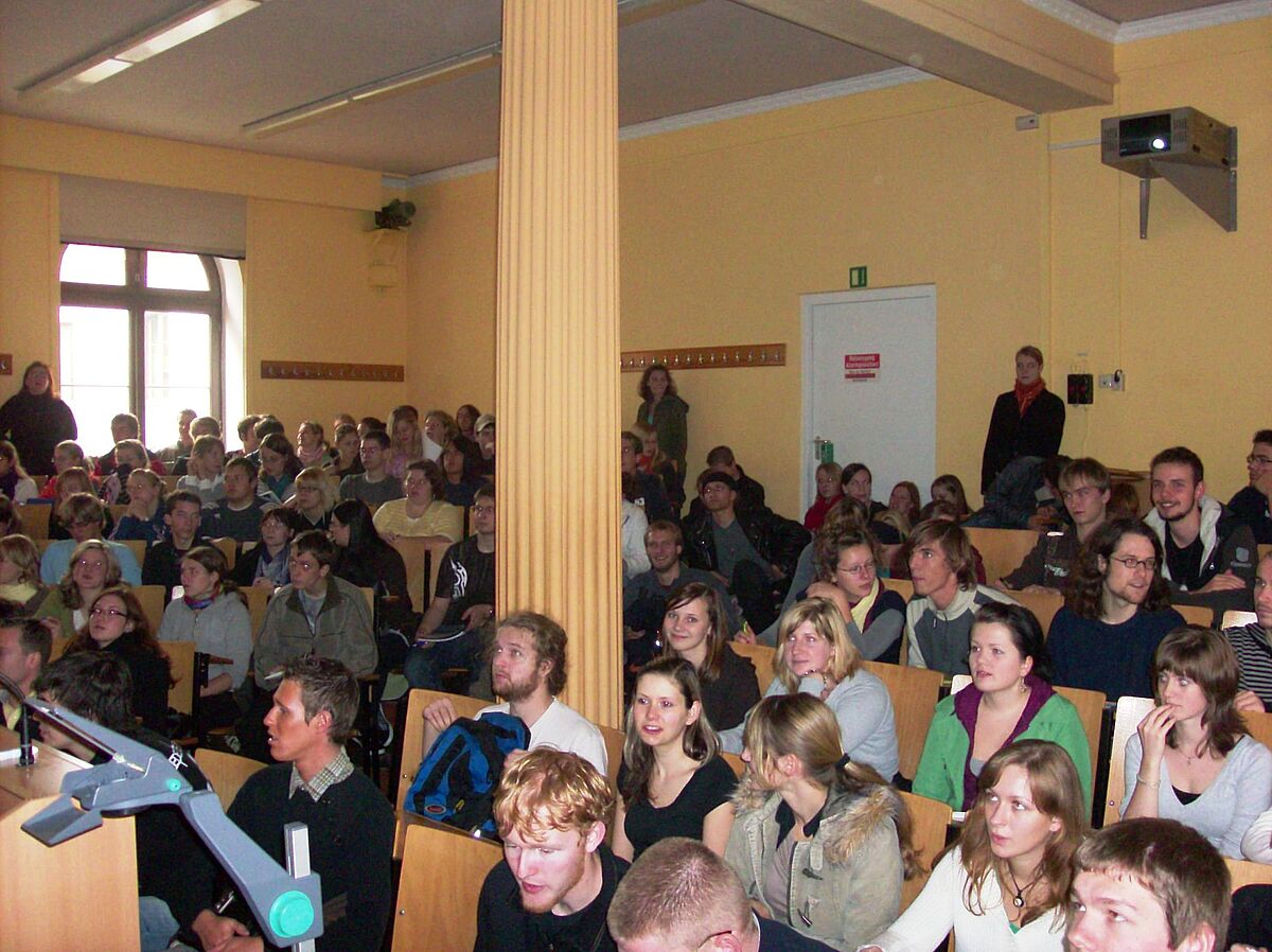 Universität Rostock, ehemaliger Hörsaal 218